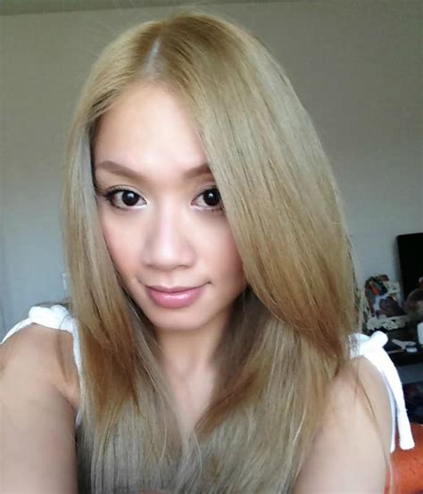 natural blonde asian